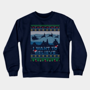 Believe in Christmas Crewneck Sweatshirt